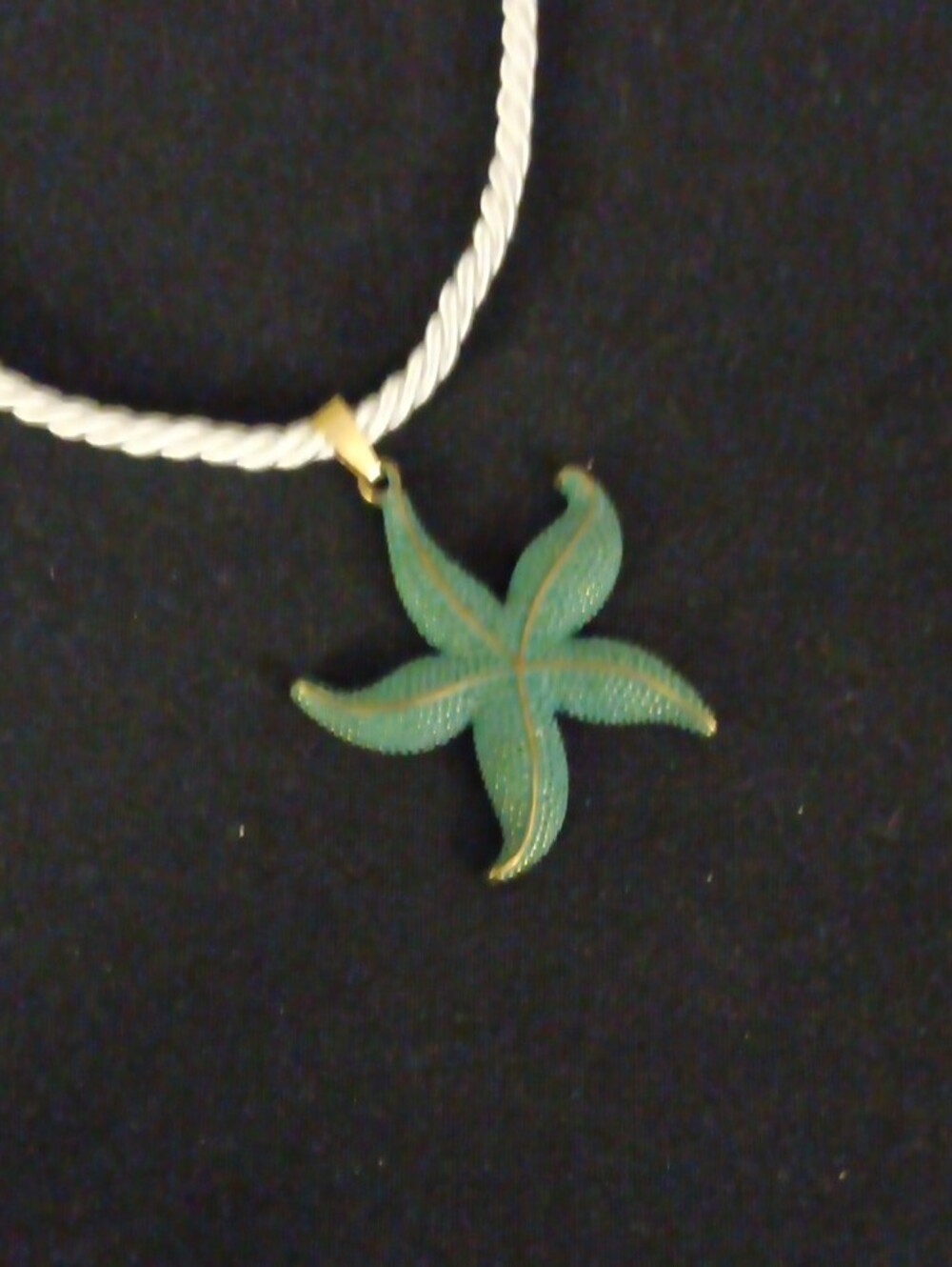 Seafoam Starfish Pendant Necklace - Women Jewelry
